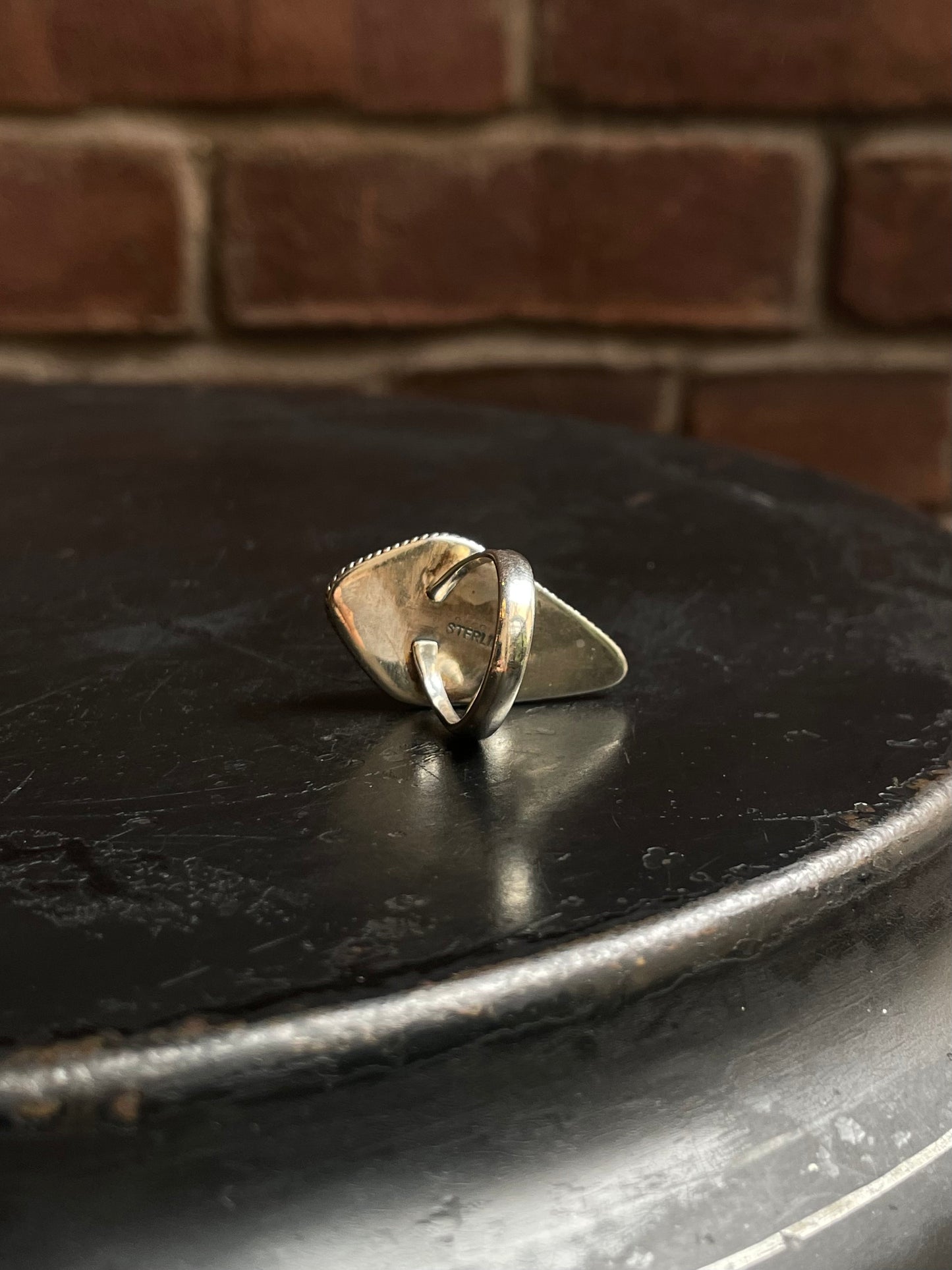 Pink Conch Ring Size 6 | 925 Sterling Silver C917